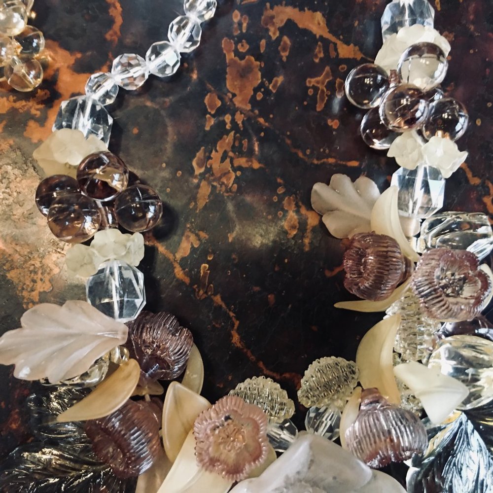 SALE! FINE JEWELRY! Showstopper Designer (NECKLACE + EARRINGS) - Picture 6 of 16